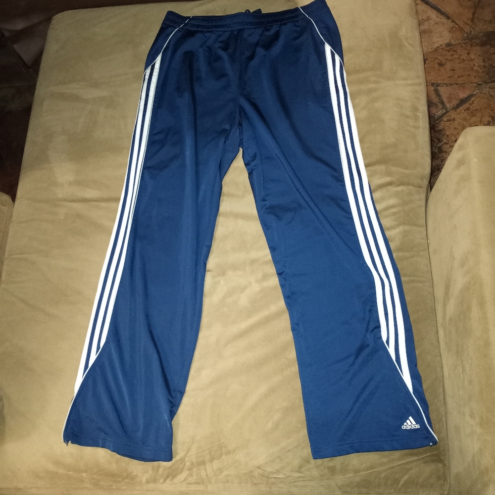 Vintage Adidas Navy Blue Joggers Size L